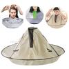 Barber Accessories Waterproof Adult Hair Cutting Cloak Foldable Umbrella Cape Salon Barber Home Hairdressing Cape Cover Cloth