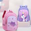 Cute Cartoon Unicorn Cat Astronaut Spine Protection Light Girl Boy School Bag for Kindergarten Teenager Children Schoolbag Primary Teens Bagpacks