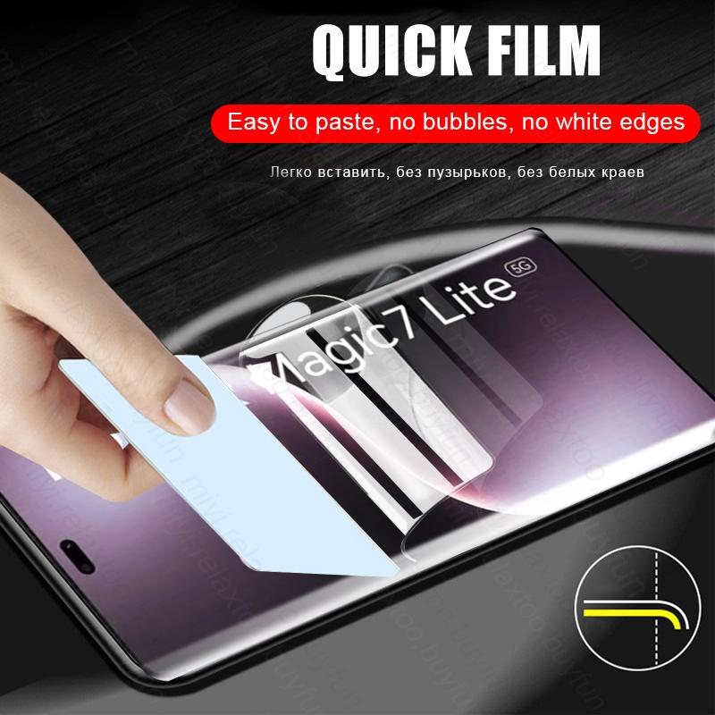 6-в-1 HD Камера Стекло Для Honor Magic7 Lite X9c Magic7Lite Magic 7Lite 7 Light Honer X 9c 5G Чехол Защитное Стекло Гидрогелевая Пленка