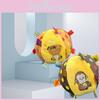 Puppy Frog Monkey Pattern Plush Cloth Ball Dog Pet Toy With Bell For Active Pets