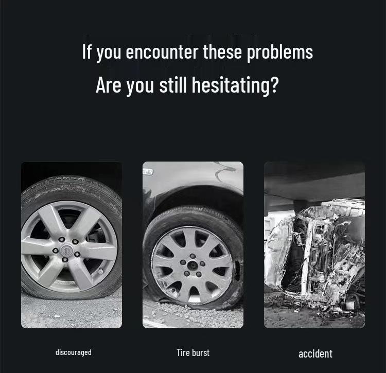 Портативный электрический автомобильный насос высокой мощности с двумя цилиндрами