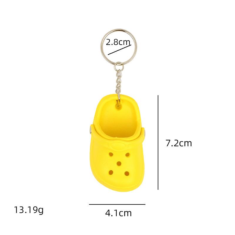 Мини-тапочки, брелок для обуви, милый 3D пляжный брелок из ЭВА, маленький крокодил, брелок для ключей, женский рюкзак, подвеска, брелок, аксессуары