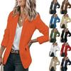 Женский приталенный блейзер с семью рукавами из легкой ткани для стиля business casual