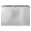 Outdoor Storage Box Silver 80 x 50.5 x 50 cm Steel