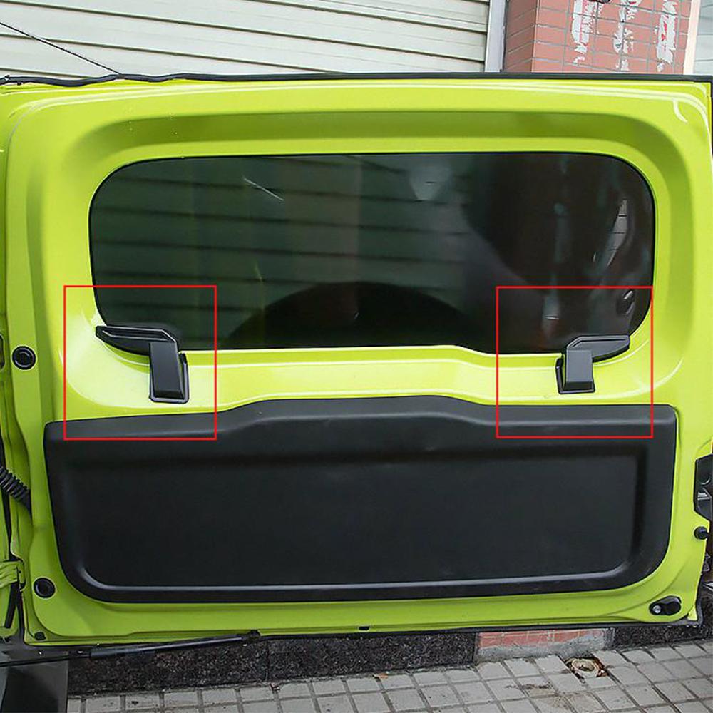 Заднее лобовое стекло автомобиля, защитный провод с подогревом, накладка для Suzuki Jimny JB64 JB74-2023, внутренние молдинги, аксессуары