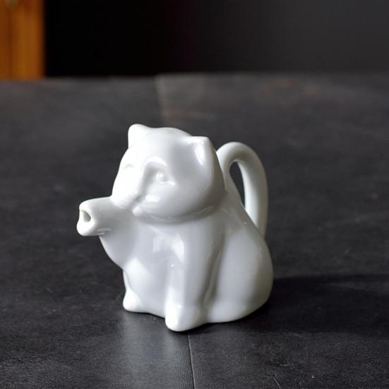 Керамический кувшин для сливок в форме коровы, молочник для кофе, чая, горячего шоколада, милый дизайн животных, легко моется, кухонный обеденный стол, аксессуар