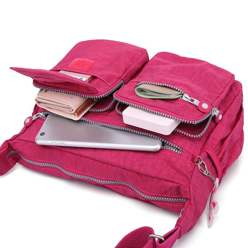 Модная женская водоотталкивающая сумка-мессенджер среднего размера в корейском стиле