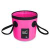 12L / 20L Waterproof Water Bucket Outdoor Fishing Bucket Folding Water Container for Camping Picnic