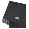Buyer Pure Cashmere 20 Colors for Men and Solid Large 100% Scarf, Available, Women, Color, Thick, (Charcoal Gray), FT30L-2a