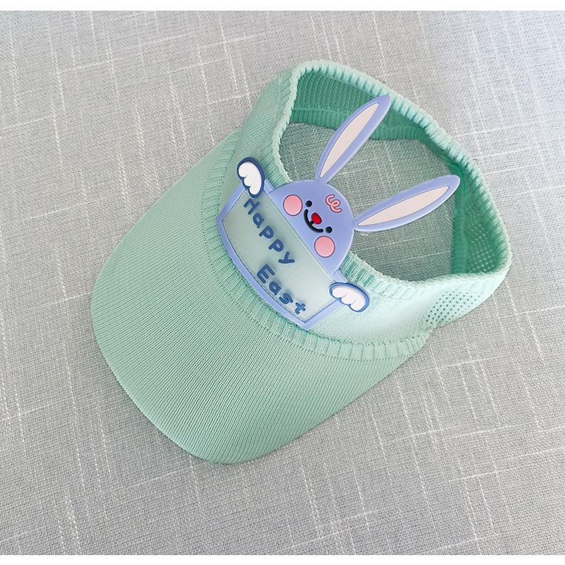 Children's hat summer baby cap cartoon sunscreen hat cute rabbit sunshade empty top hat