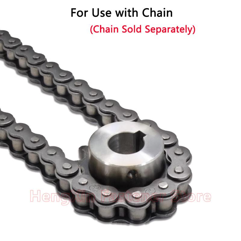 1pcs 10T-26T 10A Industrial Drive Sprocket Wheel 45# Steel Chain Gear 10 11 12 13 14 15 16 17 18 19 20 21 22 23 24 25 26 Teeth