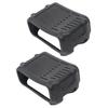 Silicone Battery Case Covers for Tools with For 20V Batteries Pack of Two