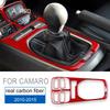 Carbon Fiber Style Gear Shift Collar for Chevrolet Camaro 2010-2015 Interior Accessory