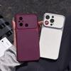 Премиальный чехол из веганской кожи для Xiaomi Redmi 12C с гальванизированной рамкой и большим вырезом под камеру