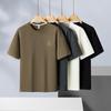 Dibinze Men's Plus Size Autumn Stretch Thermal T-Shirt
