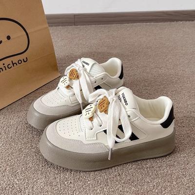 2025 новые популярные оригинальные нишевые дизайнерские универсальные туфли на толстой подошве, желтые кеды Dexun, повседневная обувь, тренд