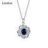 Женское ожерелье Lindon, кулон из медного сплава, циркон, модный подарок