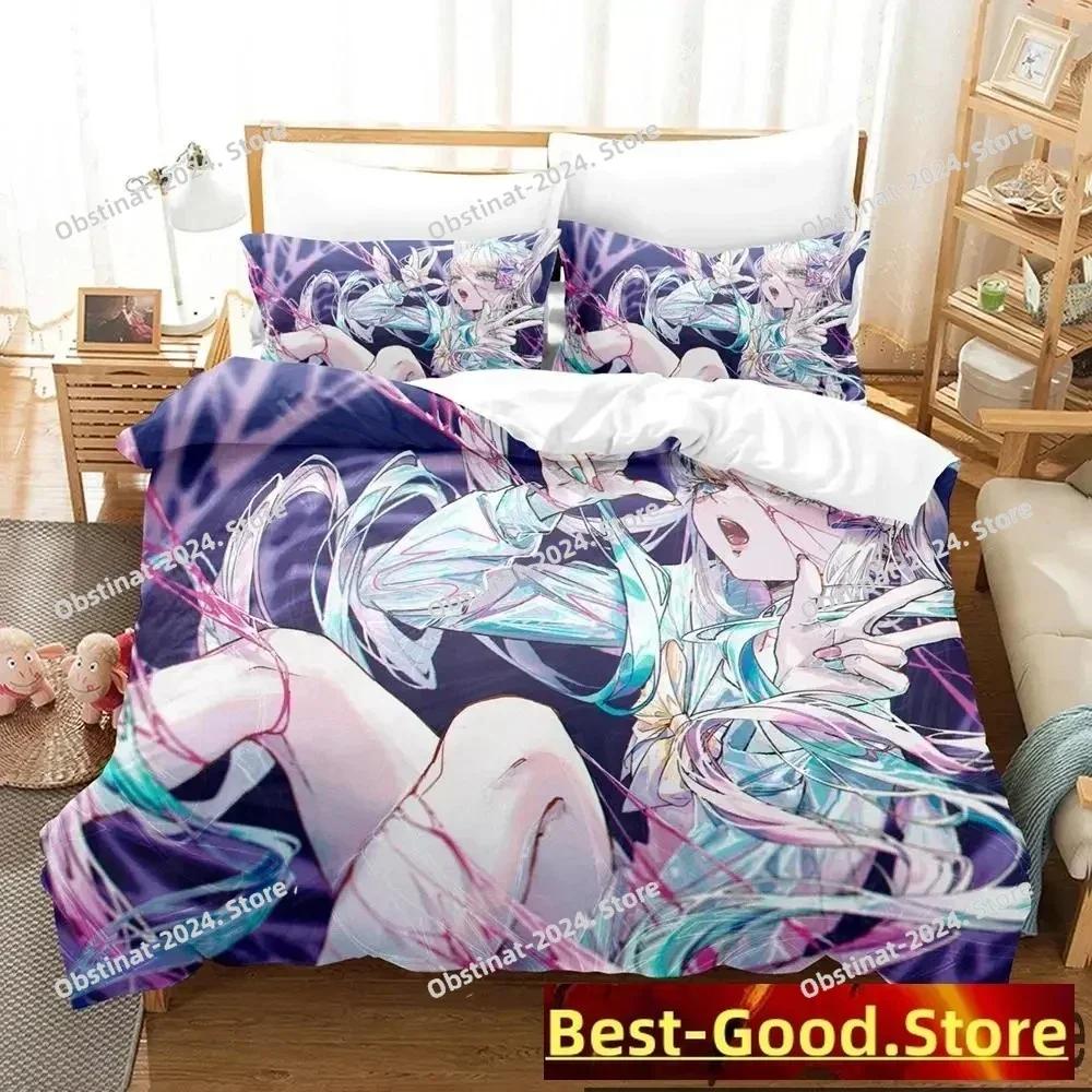 3D-принт Needy Streamer Overload Anime Комплект постельного белья для мальчиков и девочек Twin Queen King Size Пододеяльник Наволочка Кровать для мальчиков и взрослых