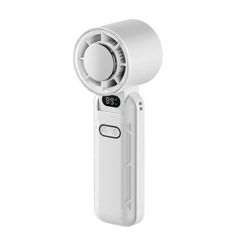 2025 High-Speed Portable USB Folding Fan: 100-Speed Handheld Mini Cooler