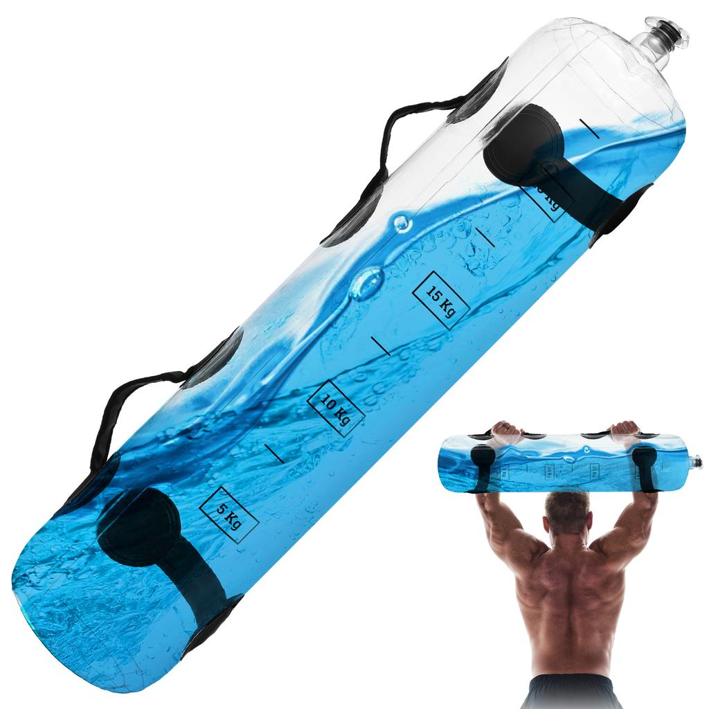 Water Filled Weights Aqua Training Bag Exercise Equipment Portable Stability Fitness Workout Water