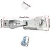 51939041, 51964555 Cab Door Outer Grip Set Door Linkage Fix Assembly for Fiat 500 Door Link Fix