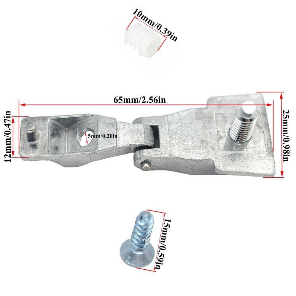 51939041, 51964555 Cab Door Outer Grip Set Door Linkage Fix Assembly for Fiat 500 Door Link Fix