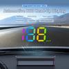 Автомобильный HUD-дисплей Универсальный GPS HUD Цифровой спидометр Автоматическая регулировка яркости Измеритель скорости для автомобилей Подходит для всех транспортных средств