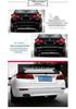 Декоративная накладка на задний бампер BMW 5 серии F18 (2014-2017) - Модели 525, 528li