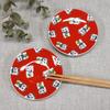 Waza no Kura Kutani Ware Lucky Bean Plate Lucky Cat of Ceramic Small Plate Servitation Plate Brand Japanese Tableware (Набор 2)