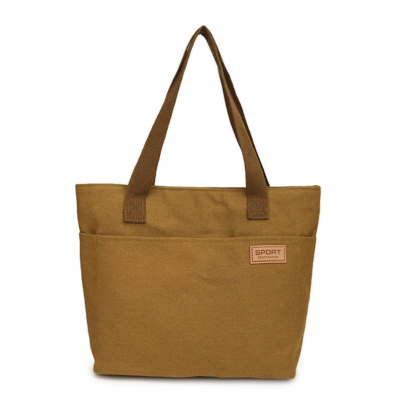 Женская сумка, холщовая сумка, рабочая сумка, высококлассная сумка-тоут для компьютера, холщовая сумка, портативная сумка через плечо.