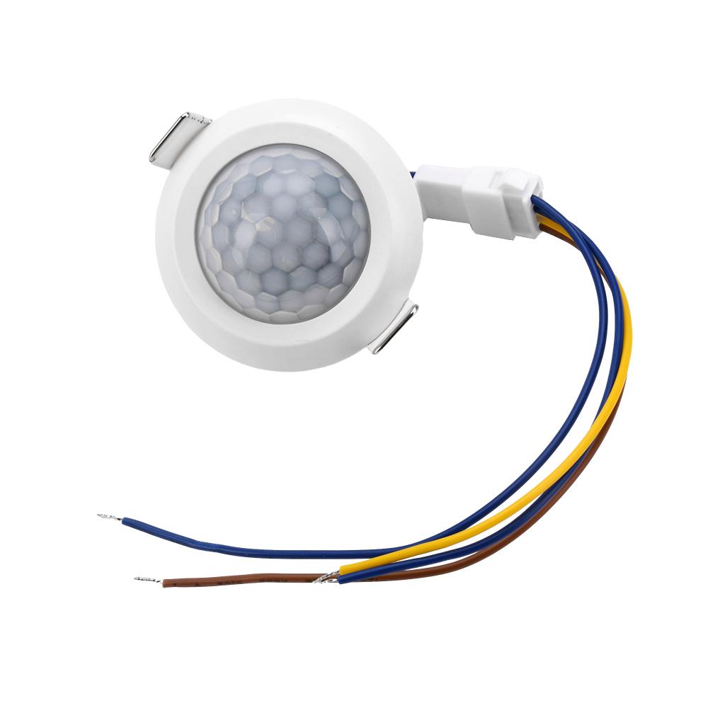 AC 85V 220 265V LED PIR Инфракрасный детектор ИК Инфракрасный датчик движения Переключатель Регулируемая задержка времени Переключатель Домашнее освещение Индукция