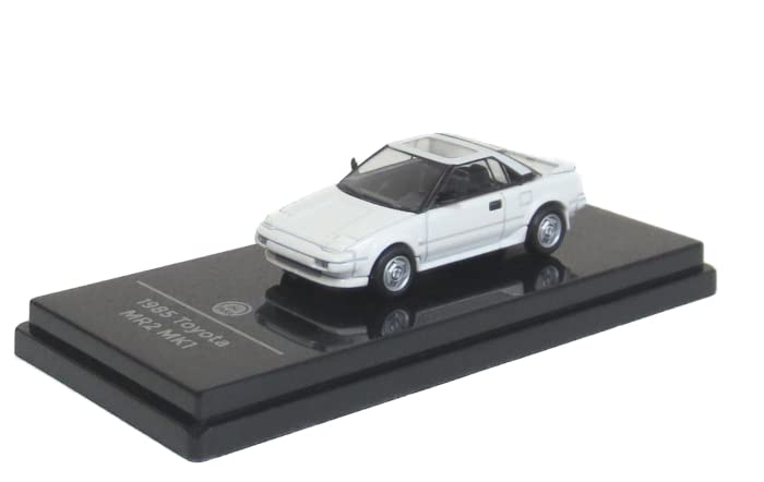 PARAGON scale Toyota MR2 MK1 AW11 1985 Super White LHD 1/64