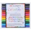 Kuretake ZIG Calligraphy II Water-Based Pens, 12 Colors Set, Model TC-3100/12V