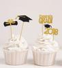 Darling Souvenir| Graduation Theme Party Cupcake Toppers | Dessert Decorations Congrats Grad Cupcake Toppers - Pack Of