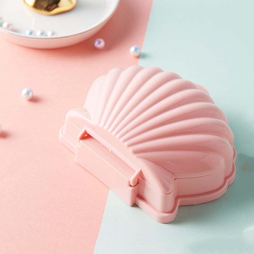 Home Travel Bathroom Accessories Container Shell Shape Storage Case Soap Box Soap Dish Drain Rack