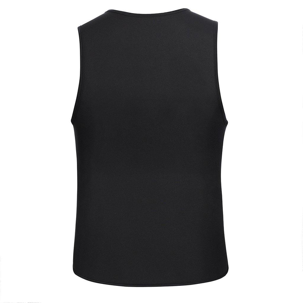 Men Sauna Tank Top Hot Neoprene Sweat Waist Trainer Vest for Weight Loss Body Shaper Slim Corset Fitness Shapewear Workout Shirts Slimming Underwear