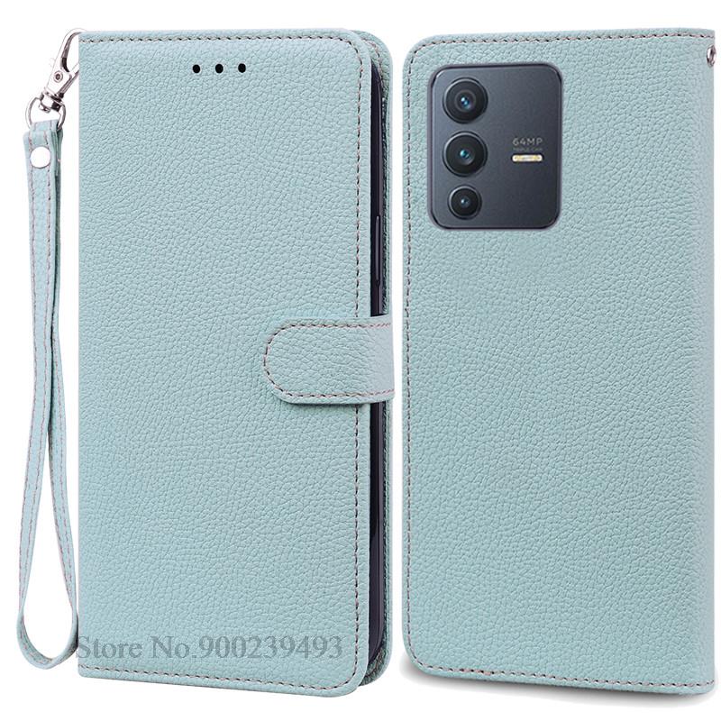 Для Vivo V23 Чехол Vivo V23 5G Кошелек Кожаный Чехол-книжка Для Vivo V2130 Чехол Крышка Чехол для телефона Для Vivo V23 V 23 2130 Бампер Coque Funda