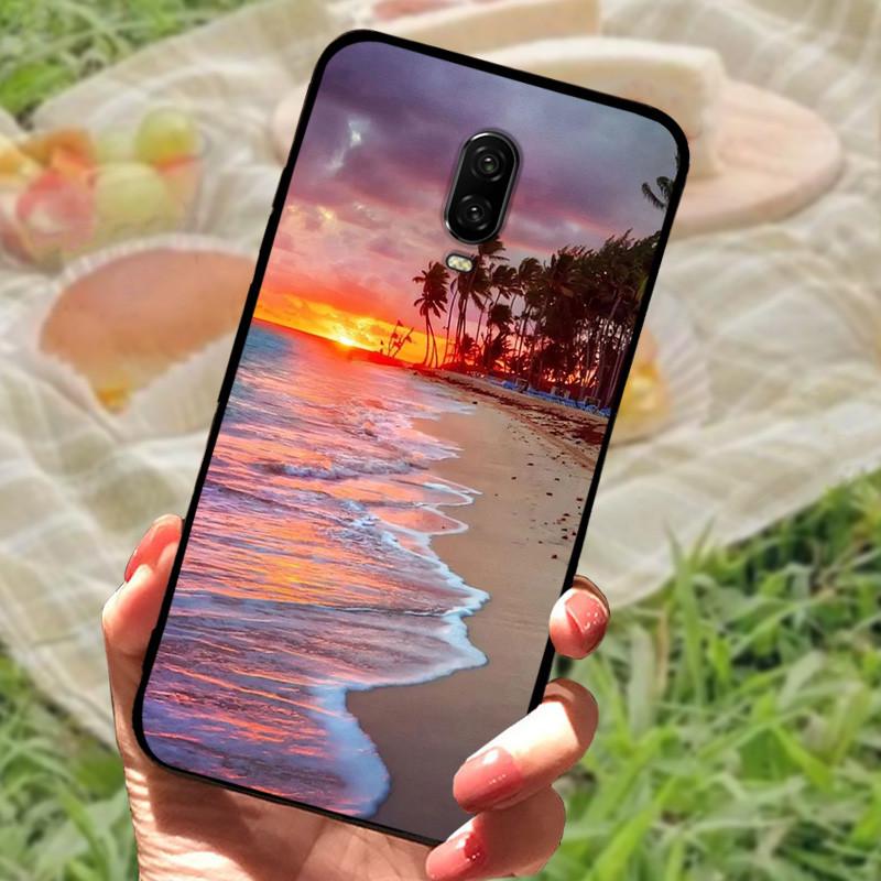 Чехол для Oneplus 6T Силиконовый Мягкий ТПУ Чехол для Телефона Для One Plus 6 6T Чехол Бампер Для Oneplus 6 6 T Capa Мраморный Модный Coques