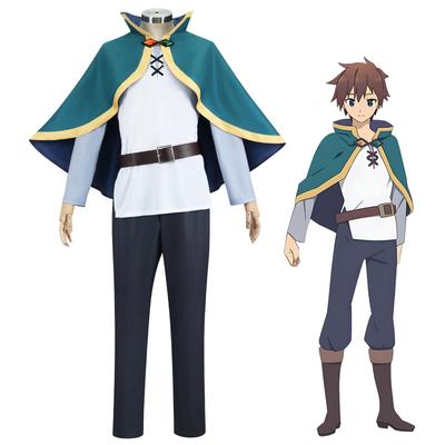 [NOKIJP] KonoSuba Косплей Казума Сато Косплей Костюм Богиня Аква Косплей Волшебник Мегумин Косплей Костюм Казума Сато Божье благословение на это