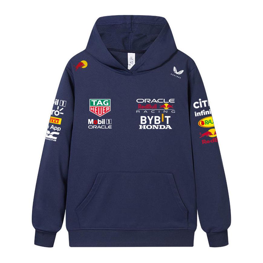 Гоночный костюм Формулы 1, Униформа команды Red Bull Verstappen, Худи для весны и осени