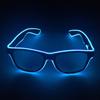 1 Pcs Led Glasses Neon Light Party Flash Glasses EL Electric Wire Luminous Sunglasses WBL