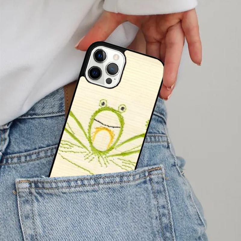 Cartoon Frogs Phone Case Magesafe Magnetic Wireless Charge Cover For IPhone 18 16 11 12 13 14 15 Pro Max Plus Mini