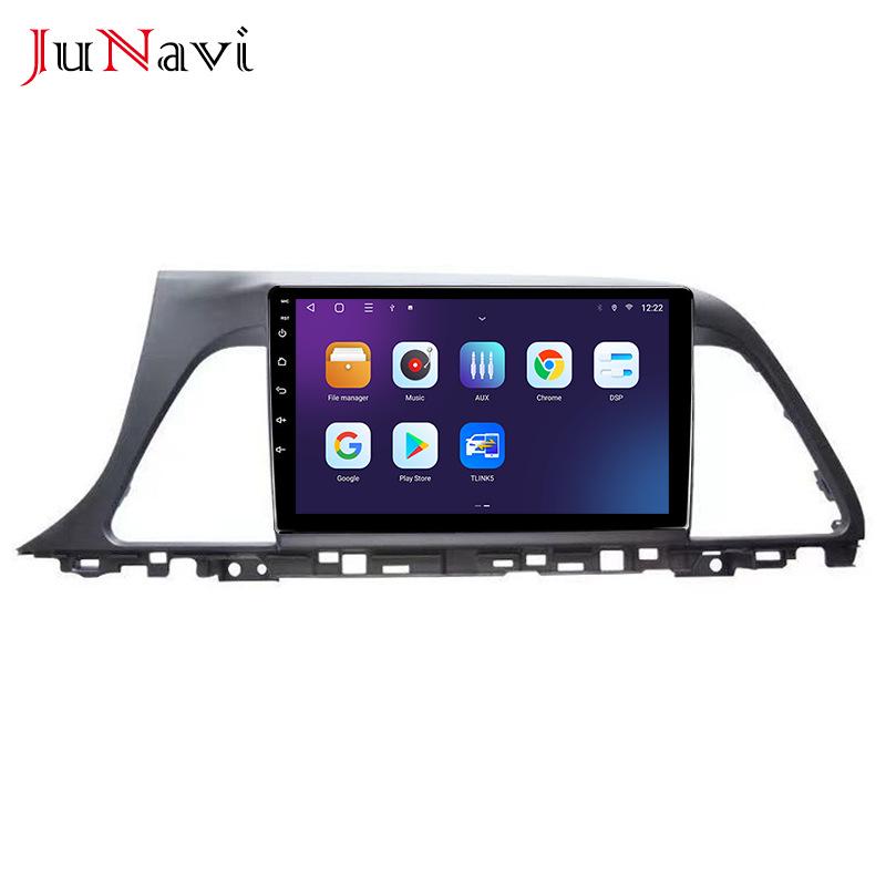 Hyundai Sonata 9th Gen (14-17) Android Car GPS Navigation with Bluetooth & CarPlay