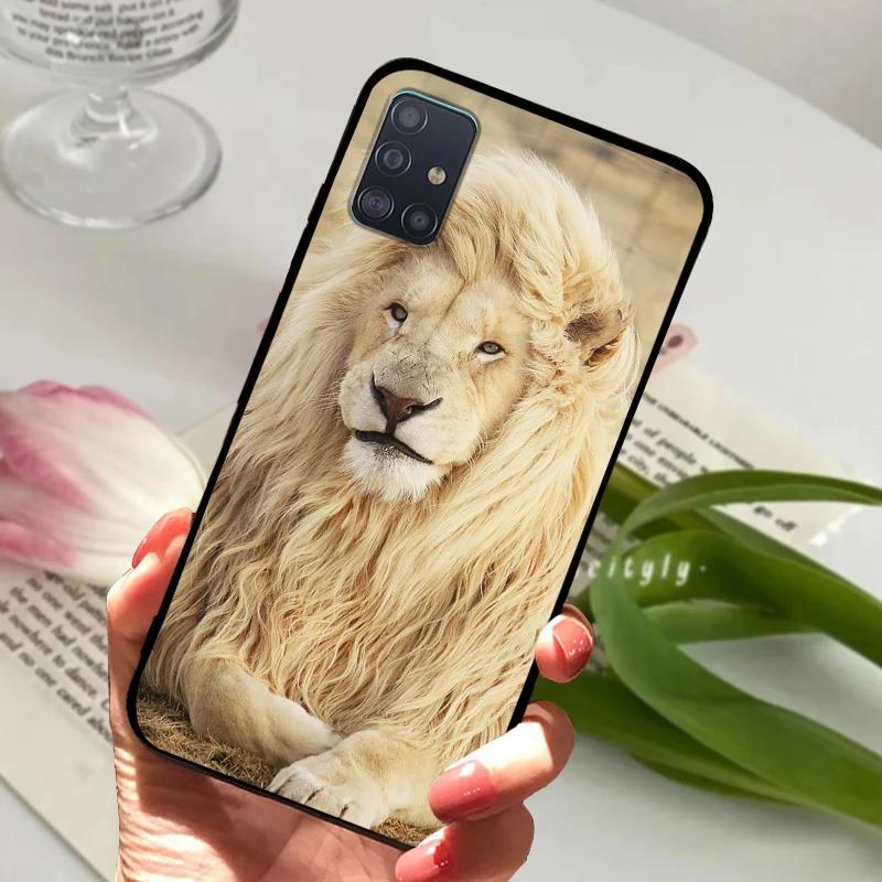 Чехол для Samsung A71 4G 5G Мягкий Силикон ТПУ Задняя крышка телефона Для Samsung Galaxy A Quantum Чехлы A716N Ударопрочный Бампер Fundas