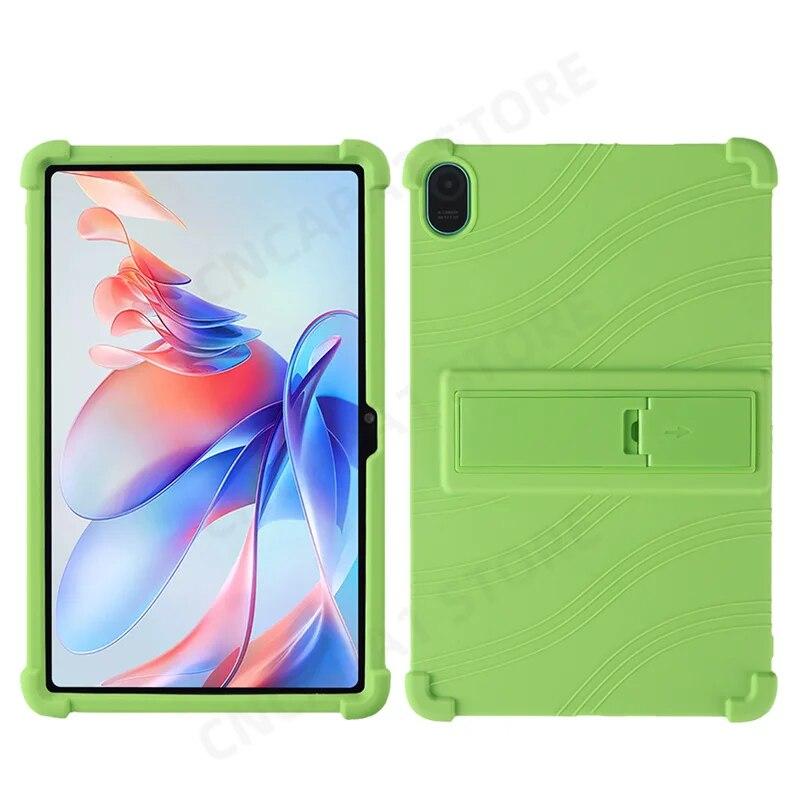 4 Thicken Cornors Soft Silicone Cover with Kickstand For Blackview Oscal Pad 15 Case 10.36" Tablet PC Shockproof Protector Funda