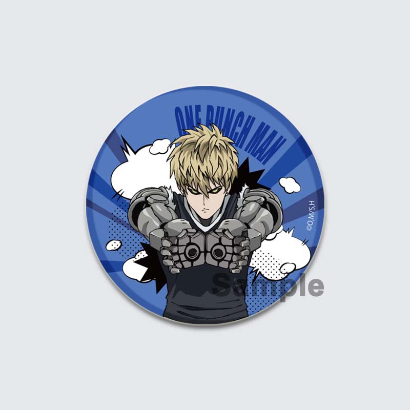 32/44/58 мм Сайтама круглая мультяшная фигурка брошь One Punch Man аниме значки косплей значок нагрудное украшение сумка одежда ювелирные изделия аксессуары подарки