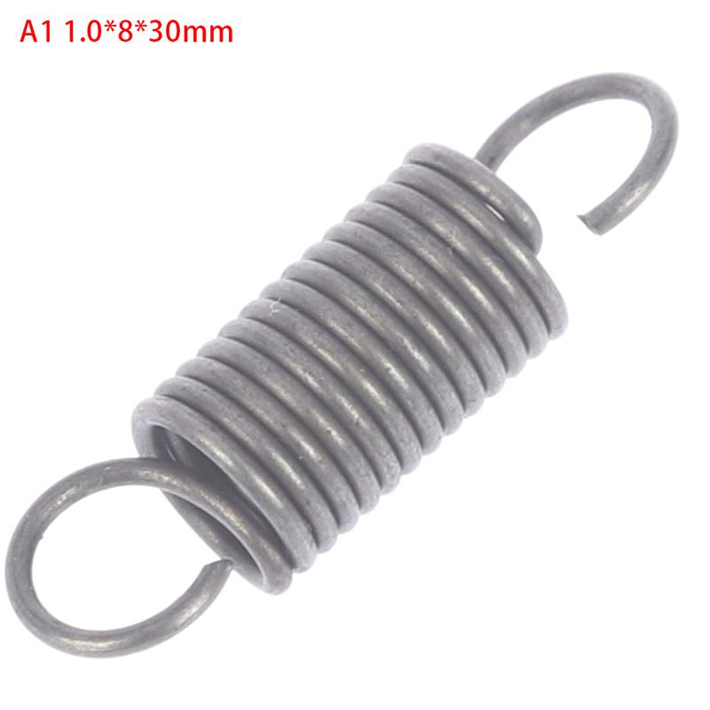 1Pc Extension Tension Spring Springs Steel Hook Expansion Spring Wire Dia 1.0mm