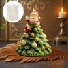 Santa Claus Candles Lying On the Christmas Tree Silicone Mold Christmas Gift Box Christmas Tree Climbing Santa Claus Resin Molds