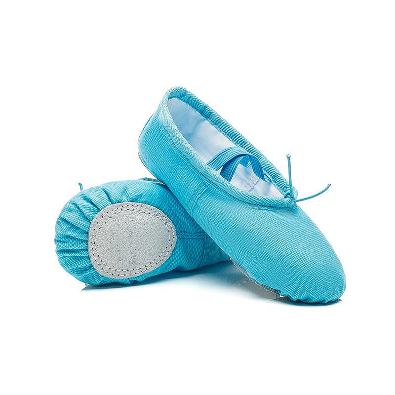 Canvas Dance Shoes Soft Bottom Practice Cat Claw Shoes Gymnastics Yoga Shoes Girls Class Ballet Dance Shoes
