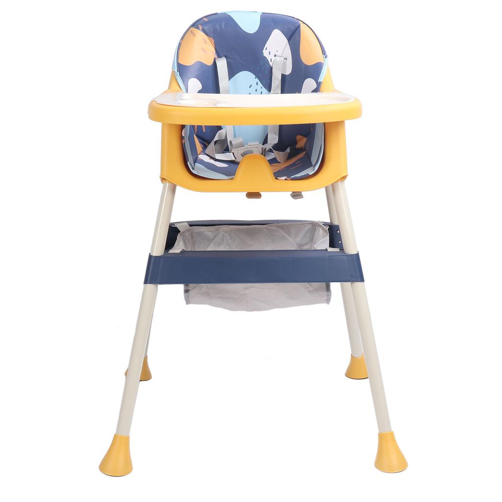 Детский стульчик для кормления с регулируемой высотой, двухслойная подушка из полиуретана